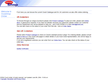 Tablet Screenshot of oxoidshop.com